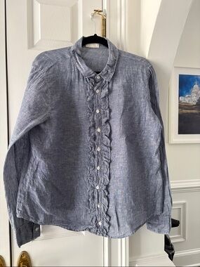 CP shades 💯linen button down Medium